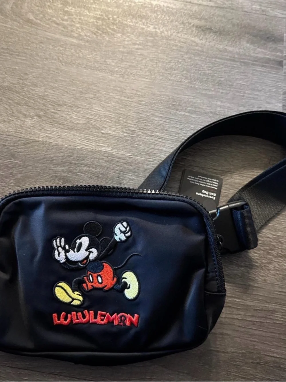 DISNEY x LULULEMON Everywhere Belt Bag 1L Mickey in Motion Graphic NWT